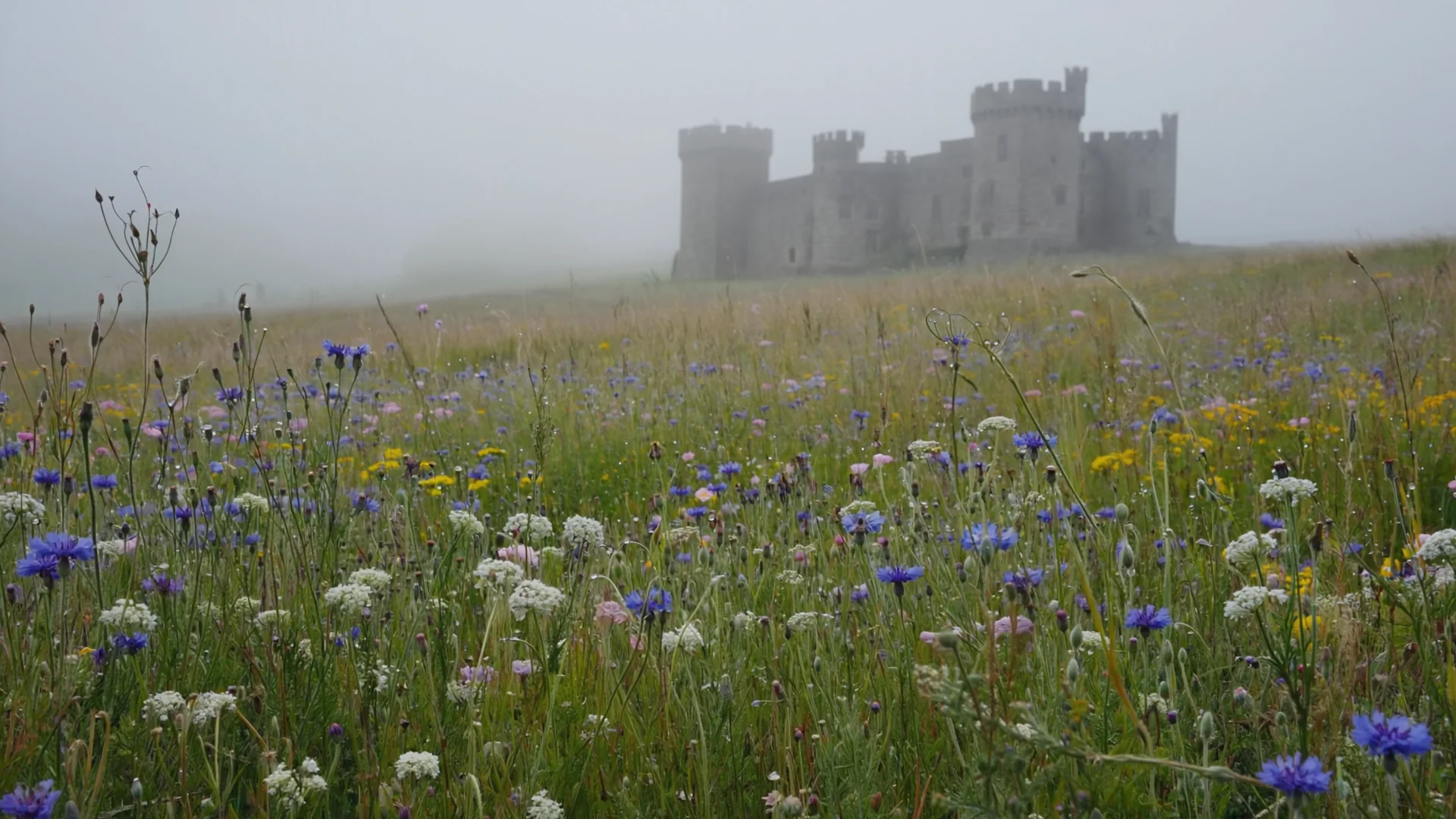 مرجع flowerfield، دشت گل و قلعه